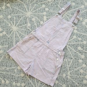 Gap pink acid was Gap pink acid wash denim shortalls